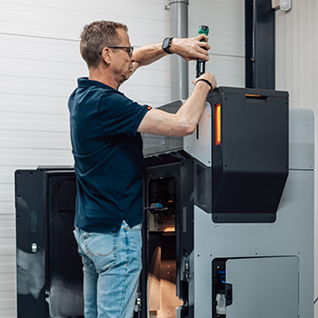 Reparatur einer Formlabs Fuse durch Robert Slegers