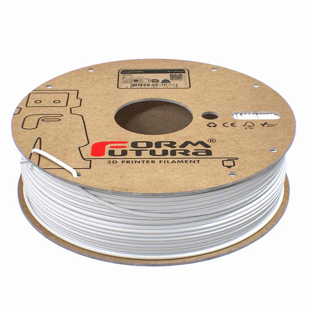 formfutura easyfil hips 285mm white 750 fdm 3d printer filament