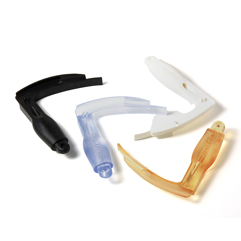 formlabs biomed black white amber clear 3d printed medical tools