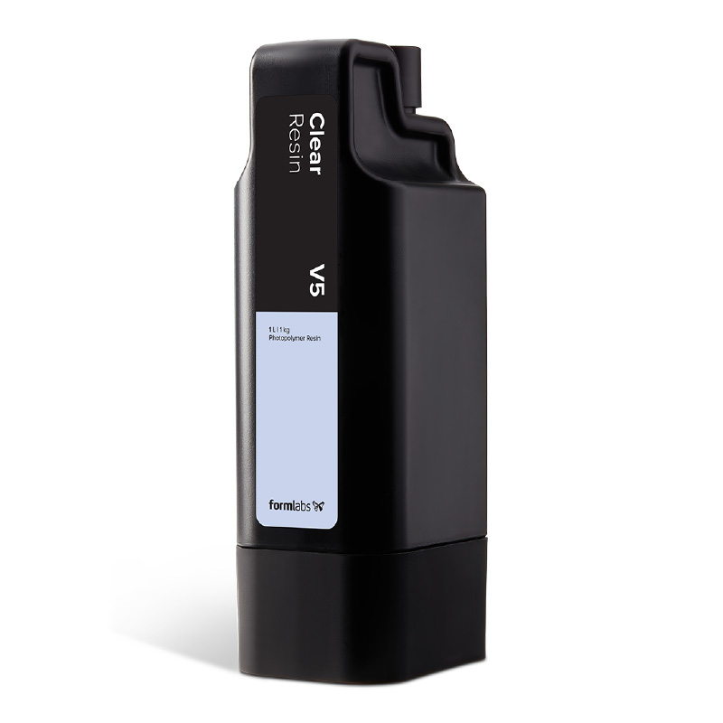 formlabs clear v5 1l form 4 sla resin cartridge
