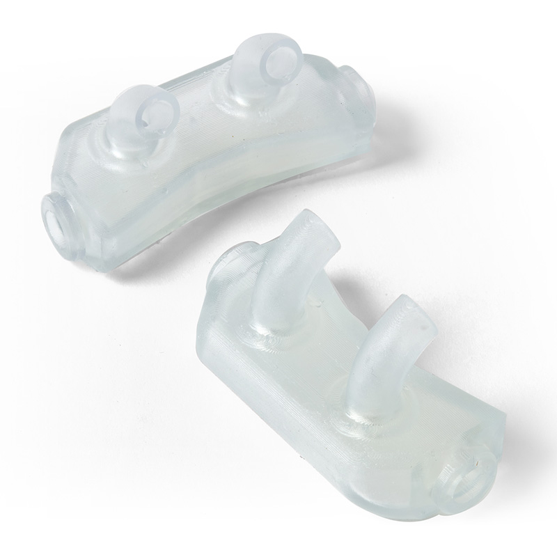 formlabs elastic 50a resin 3d printed flexible tubling connectors
