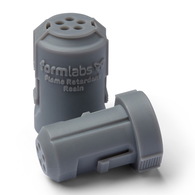 Formlabs Fire Retardant Resin 3D geprint sample