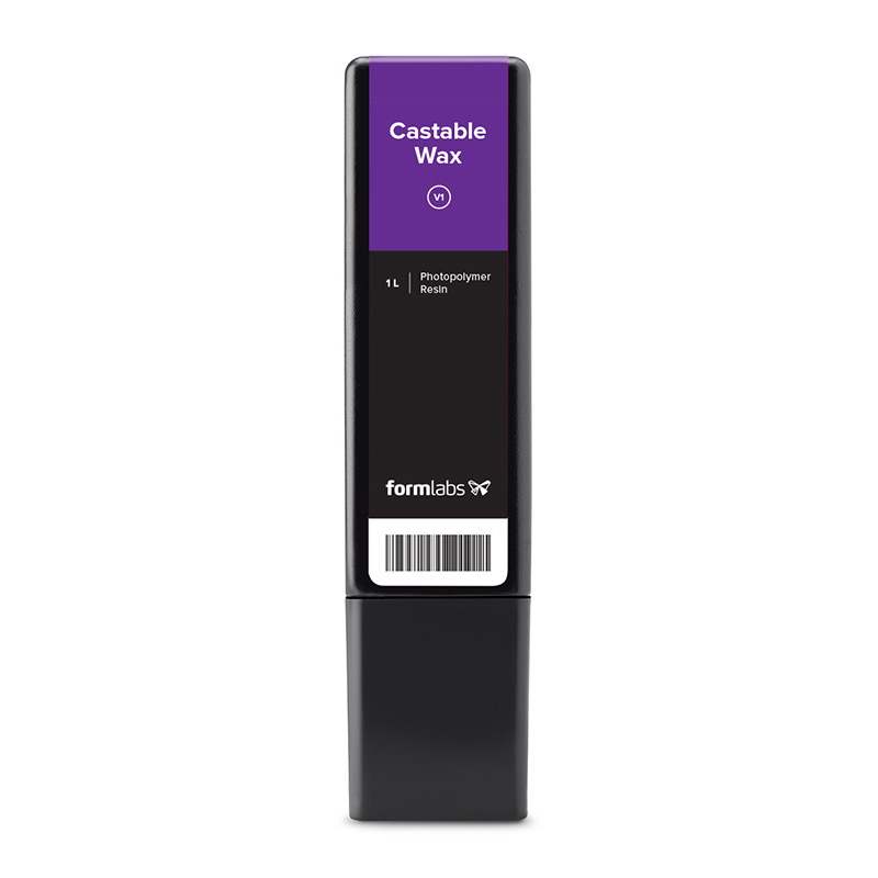 formlabs form 3 castable wax v1 sla 3d printer resin