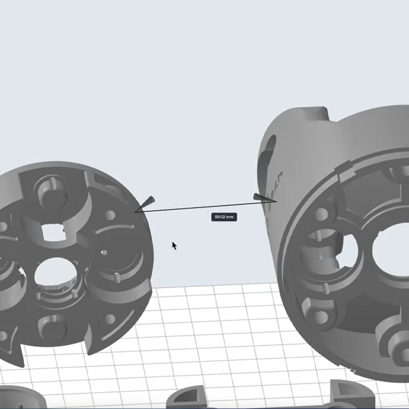 Formlabs PreForm 3.53: Meetgereedschap, cameracontrole, objecten groeperen in SLA-modus