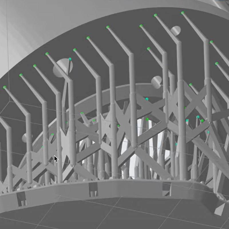 Formlabs PreForm 3.51: Supportinstellingen en zichtbaarheid