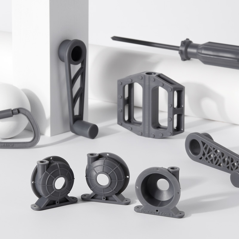 formlabs tough 2000 sla resin 3d prints