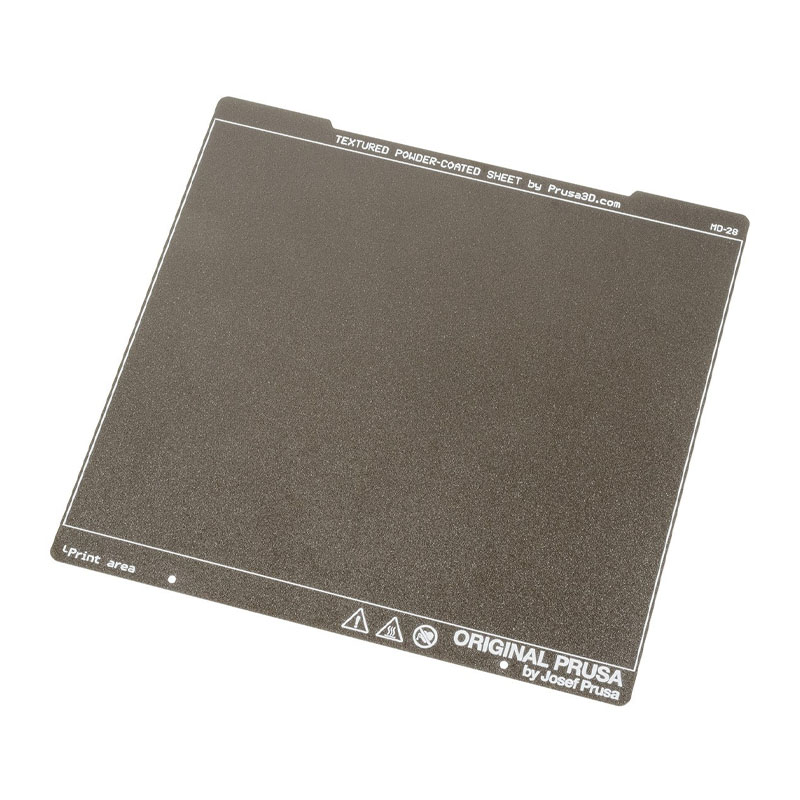 Prusa Textured powder coated print sheet