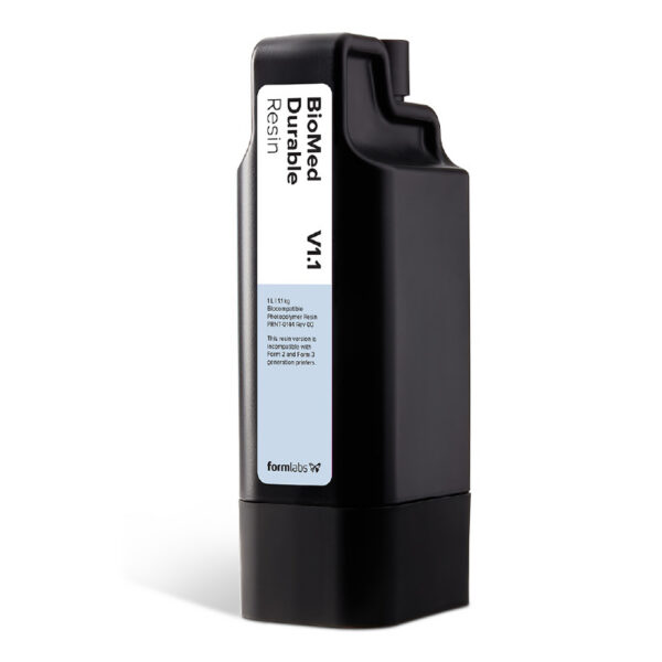 formlabs biomed durable v1.1 1l form 4 sla resin cartridge