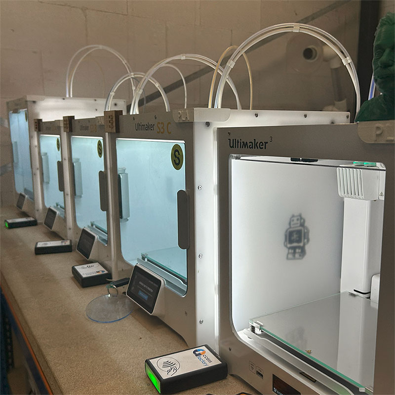 Spark Campus Lab Den Bosch UltiMaker 3D Printers